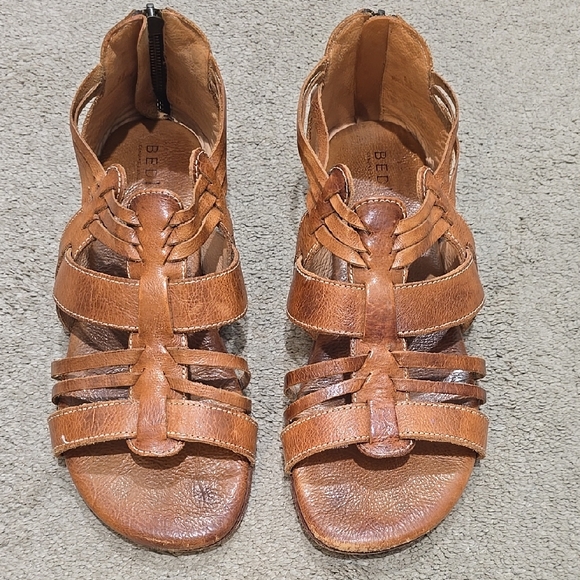 BED|STU Shoes - Bed Stu Cara Gladiator Leather Sandals In Size 8.5